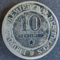 Münze Belgien 21 - 10 Centimes 1862 Wappenlöwe Ss - Sonstige & Ohne Zuordnung