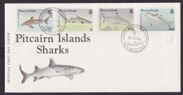 Pitcairn Inseln Brief Tiere Fische 396-399 - Pitcairn Islands