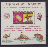 Flugpost Paraguay Pfadfinder Block 65 + 66 Ungezähnt Luxus Postfrisch Kat 49,00 - Paraguay