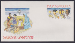 Papua Neuguinea New Guinea Ganzsache Weihnachten Christmas Postal Stationery - Papúa Nueva Guinea