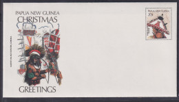 Papua Neuguinea New Guinea Ganzsache Weihnachten Christmas Postal Stationery - Papua New Guinea