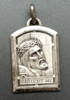 Pendentif Médaille Religieuse Milieu XXe "Jésus-Christ - Dilexit Me" Religious Medal - Godsdienst & Esoterisme