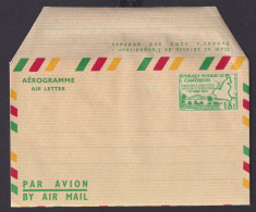 Afrika Kamerun Africa Cameroon Ganzsache Flugpost Airmal Aerogramm 18 F 1962 - Kamerun (1960-...)
