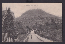 Ansichtskarte Achalm Baden Württemberg Ab Reutlingen Nach Welzheim 16.09.1908 - Autres & Non Classés