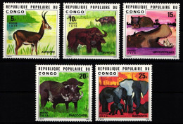 Kongo (Brazzaville) 539-543 Postfrisch #KA298 - Other & Unclassified