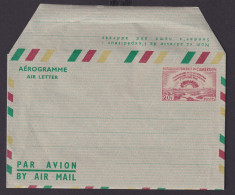Afrika Kamerun Africa Cameroon Ganzsache Flugpost Airmal Aerogramm 20 F 1962 - Cameroon (1960-...)
