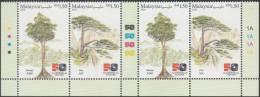 Malaysia 2024-5 50th China Diplomatic Relations MNH (strip, Color, Logo, Plate) Flora Tree Mountain Joint Issue - Malaysia (1964-...)