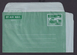 Flugpost Pakistan Ganzsache Aerogramm Postal Stationery Cover 13 Pasia - Pakistan