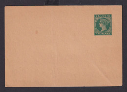 Briefmarken Britische Kolonien St Lucia Ganzsache Queen Victoria 1/2p Streifband - St.Lucie (1979-...)