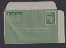 Asien Briefmarken Pakistan Flugpost Ganzsache Aerogramm 40 As Grün Südasien - Pakistan
