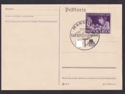 Briefmarken Deutsches Reich Philatelie SST Mannheim Tag Der Briefmarke Als FDC - Cartas & Documentos