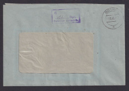 Briefmarken SBZ Brief Barfeimachung Gothe 12 Rpf. Gebühr Bezahlt 11.10.1945 - Autres & Non Classés