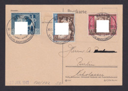 Deutsches Reich Postkarte Berlin SST 10 Jahre Machtübernahme - Cartas & Documentos