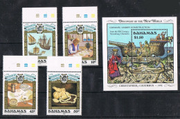 Serie Completa, BAHAMAS 1989, Carabelas De COLON, Descubrimiento Nuevo Mundo ** - Bahamas (1973-...)