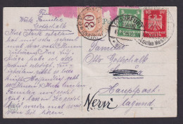 Deutsches Reich Italien MIF Flugpost + Mit Portomarken 30 C Nachgebühr Auf - Lettres & Documents