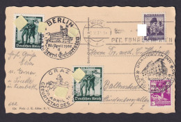 Graz Deutsches Reich Ballenstedt Sachsen Anhalt SST Des Führers Geburtstag - Lettres & Documents