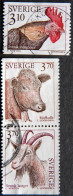 Schweden 1995    MiNr. 1859-61  (O)  ( Lot  L 630 ) - Oblitérés