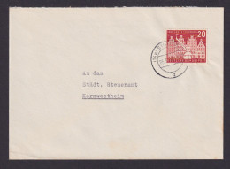 Bundesrepublik Brief 230 Lüneburg EF Einzelfrankatur Stuttgart Kornwestheim - Lettres & Documents