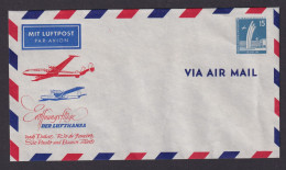 Flugpost Brief Air Mail Toll Gestaltete Privatganzsache Berlin Lufthansa Selt. - Brieven En Documenten