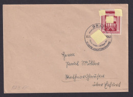 Deutsches Reich Ostmark Brief EF 829 Graz Österreich Erfurt Thüringen G. Stadt D - Cartas & Documentos