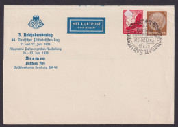 Deutsches Reich Privatganzsache PS 24 Bremen Selt. SST Schiffspost Philatelie - Lettres & Documents