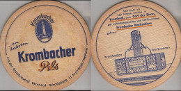 5004993 Bierdeckel Rund - Krombacher - Bierviltjes
