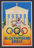 Berlin Ansichtskarte Deutsches Reich Sport Anlass XI. Olympische Spiele 1936 - Covers & Documents