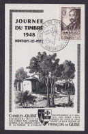 Philatelie Tag Der Briefmarke Montigny Les Metz Frankreich Gute Künstlerkarte - Brieven En Documenten