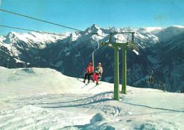 FINKENBERGER ALMBAHNEN, SCHWAZ, TIROL, SKI RESORT, SKI LIFT, MOUNTAIN, AUSTRIA, POSTCARD - Schwaz