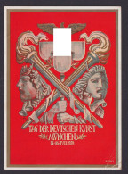 Briefmarken Deutsches Reich Propaganda Privatganzsache Tag Der Deutschen Kunst - Other & Unclassified