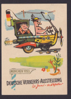 Bundesrepublik 167 München Verkehrs Ausstellung Auf Guter Künstler Anlasskarte - Covers & Documents