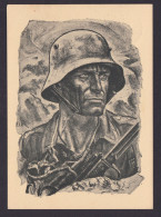 Deutsches Reich Propaganda Künstler Ansichtskarte Soldat Weltkrieg Sign Elk Eber - Briefe U. Dokumente