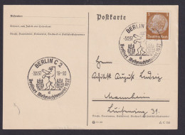 Weihnachten Deutsches Reich Postkarte Berlin SST Weihnachtsmarkt 1937 N Mannheim - Briefe U. Dokumente