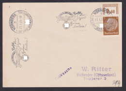 Deutsches Reich Postkarte SST Nürnberg Stadt D. Reichsparteitage Adler - Briefe U. Dokumente