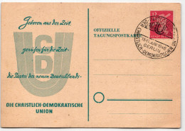 Alliierte Besetzung Berlin Und Brandenburg 5 A Auf Ausstellungskarte #KD360 - Other & Unclassified
