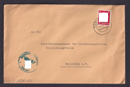 Deutsches Reich Dienst Brief EF 138 Univerität Tübingen Nach Heilbronn - Lettres & Documents