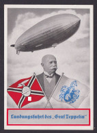 Zeppelin Landungsfahrt Des Graf Zeppelin Deutsches Reich Ansichtskarte - Covers & Documents