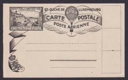 Flugpost Air Mail Luxemburg Ballon Philatelie Duche De L. Herzogtum - Zeppeline