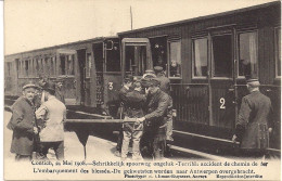 KONTICH-CONTICH" ACCIDENT DE CHEMIN DE FER-SPOORWEG ONGELUK " 21 MAI/MEI 1908  - Kontich