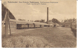 NEDERBRAKEL-BRAKEL "EAUX MINERALES -TOPBRONNEN-PROP.LES FILS DE FR.HOEBEKE" GOEDERENWAGONS  - Brakel