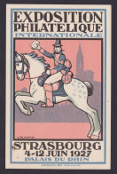 Frankreich Künstler Privatganzsache Philatelie Straßburg Exposition Philatelique - Bijgewerkte Postkaarten  (voor 1995)