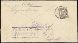 Deutsches Reich, 1905, D 10, Brief - Officials