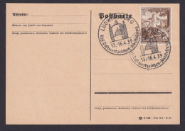 Deutsches Reich Postkarte SST Philatelie K.d.F. Postwertzeichen Ausstellung - Covers & Documents