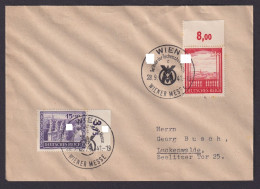 Ostmark Wien Österreich Deutsches Reich Brief Selt. SST Wiener Messe Luckenwalde - Lettres & Documents