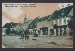 Ansichtskarte Kezdivasarhely Rumänien Strasse Mit Einzelhandel München Bavaria - Romania