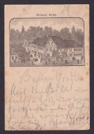 Leipzig Delitzsch Sachsen Selt. Frühe Vorläufer Ansichtskarte Queldlingburg 1890 - Autres & Non Classés