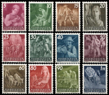 Liechtenstein, 1951, 289-300, Postfrisch - Autres & Non Classés