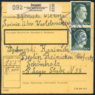 Deutsches Reich, 1943, 784, 796, Brief - Other & Unclassified