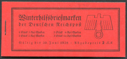 Deutsches Reich, 1937, MH 44, Postfrisch - Postzegelboekjes