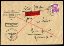 Deutsches Reich, 1939, 524, Brief - Andere & Zonder Classificatie